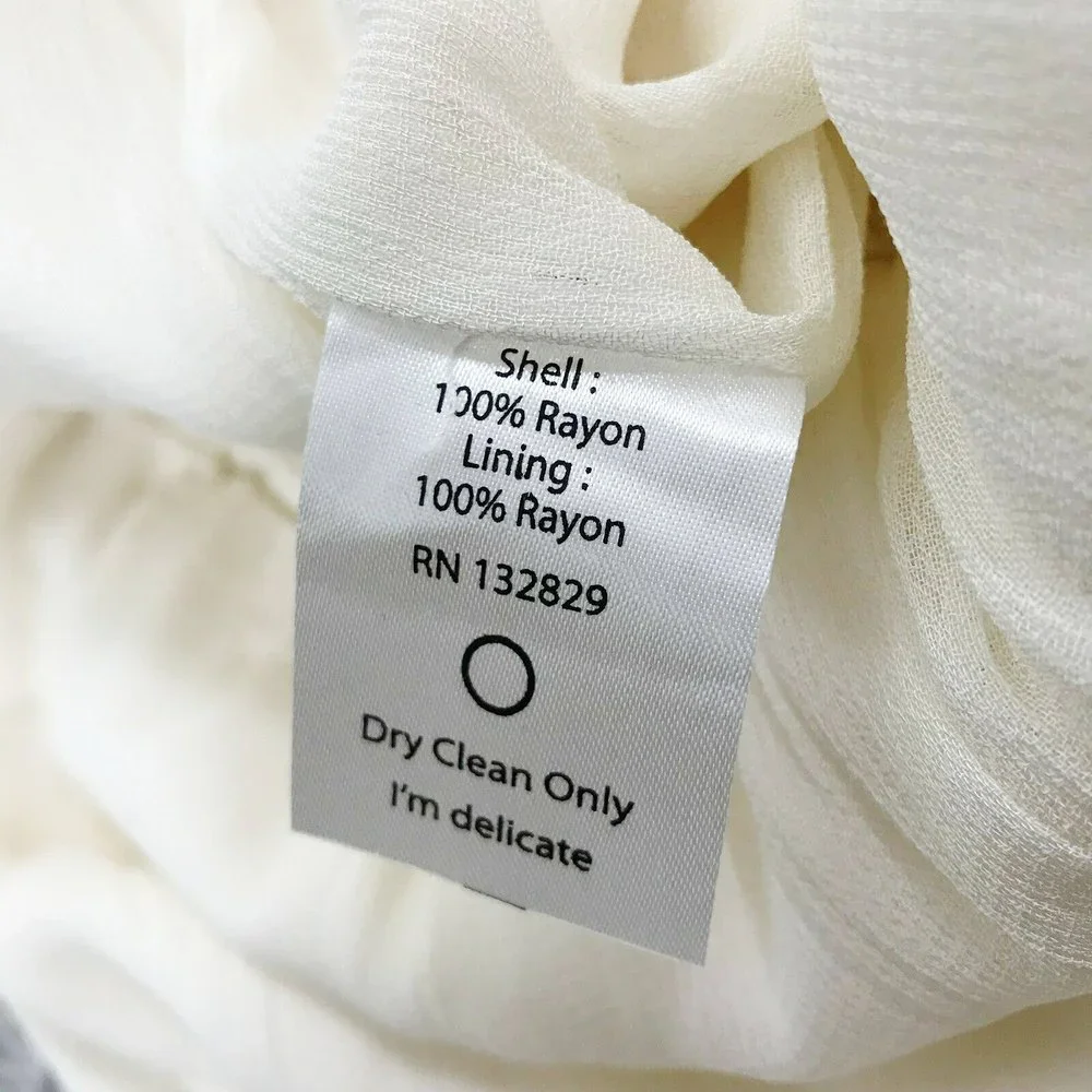 Privacy Please XS Ivory Jumpsuit‎ Gansel Sleeveless V Neck NWT